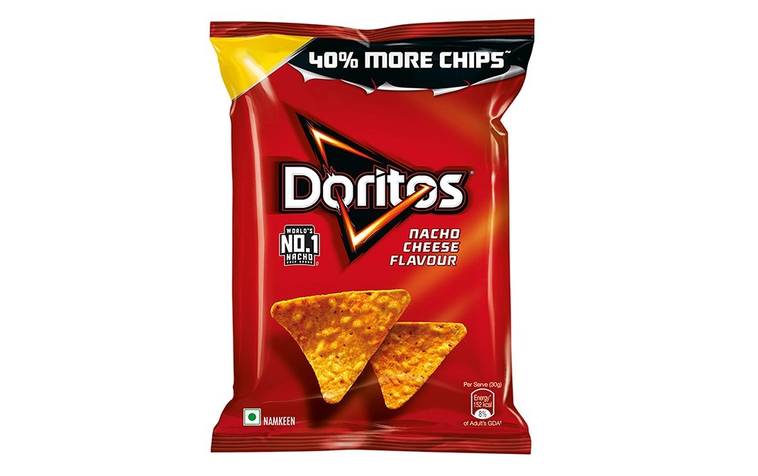 Doritos Nacho Cheese Flavour Chips    Pack  187 grams
